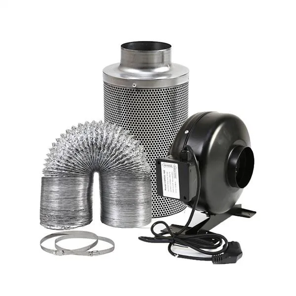 4 collu 189 CFM ventilācijas komplekts